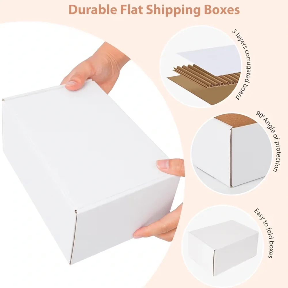 9x6x4 inches Shipping Boxes Set of 15